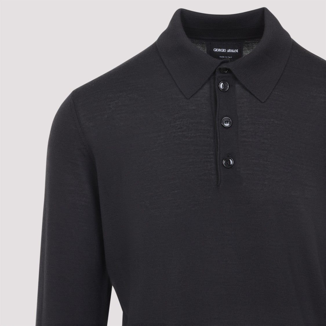 Giorgio Armani Dark Grey Wool Sweater