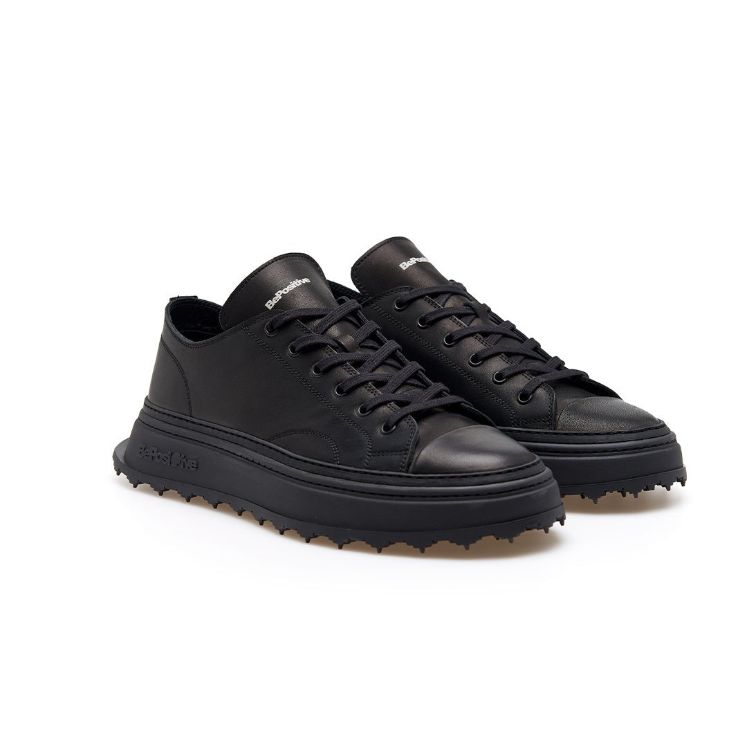 Bepositive Cuprace Star Low - Leather Sneakers