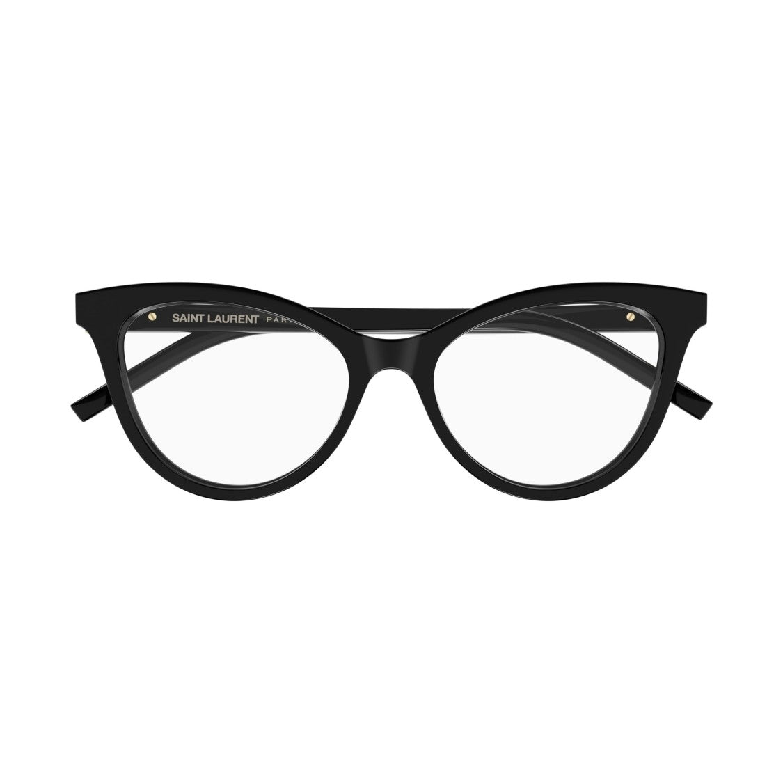 Saint Laurent Sl M164 Glossy Black Cat-Eye Sunglasses