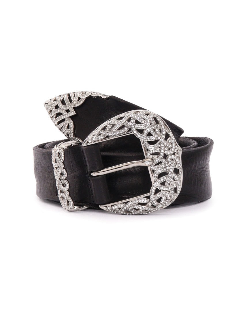 Claudio Orciani Sleek Calf Leather Belt With Polished Finish
