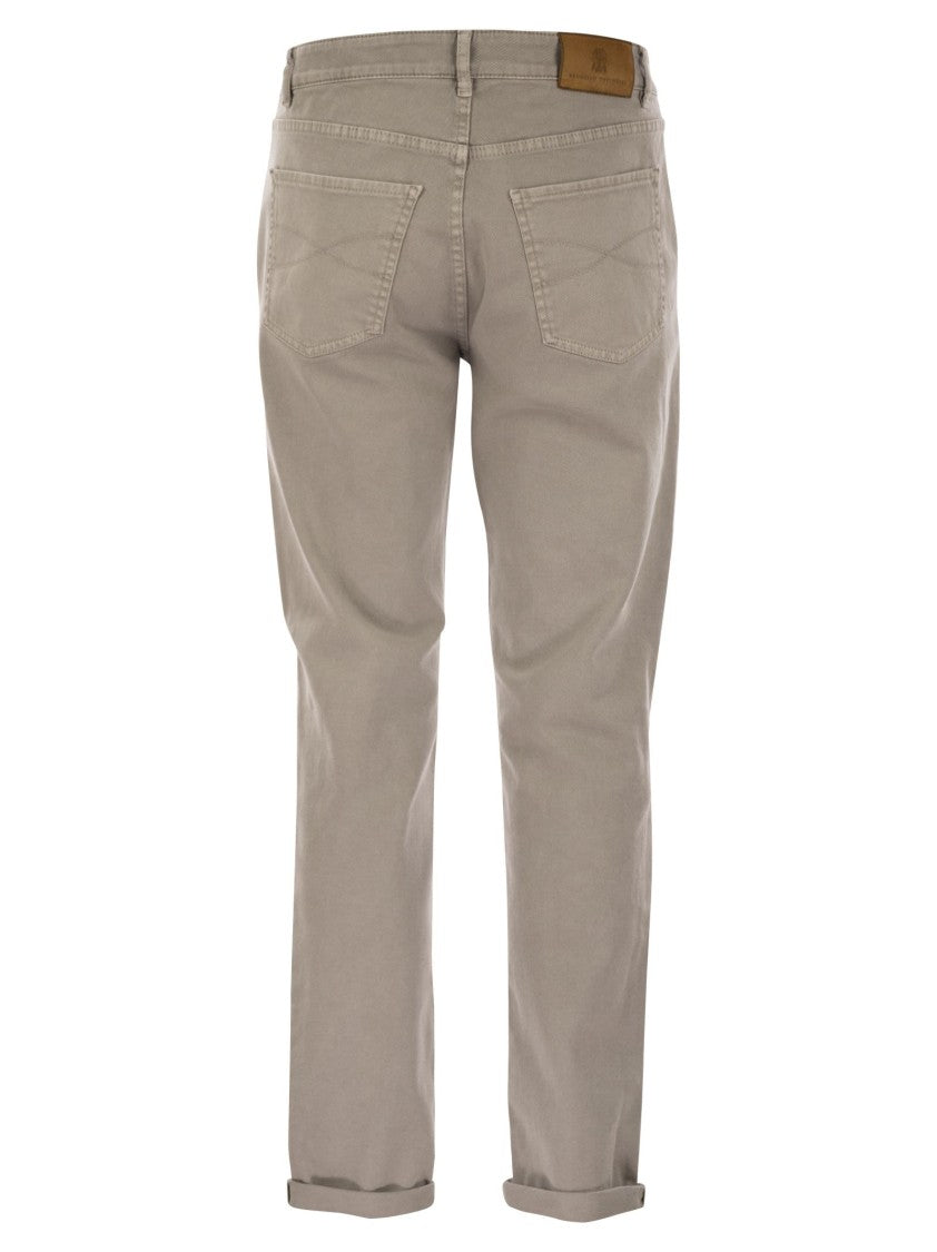 Brunello Cucinelli Five-Pocket Traditional Fit Trousers