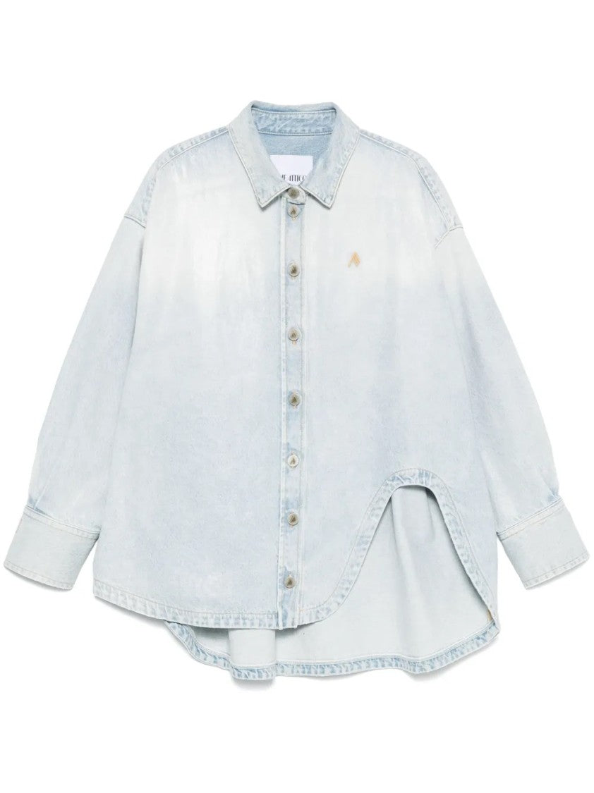 The Attico Oversized Denim Shirt