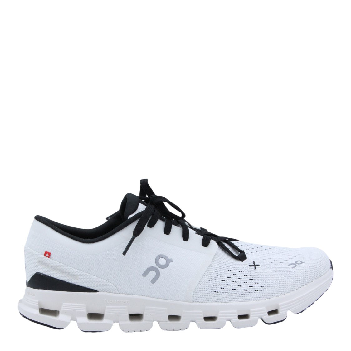On Modern White Sneakers With Cushioned Sole