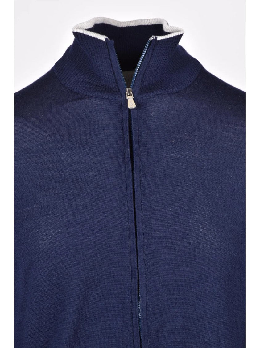 Eleventy Colors Wool Cardigan