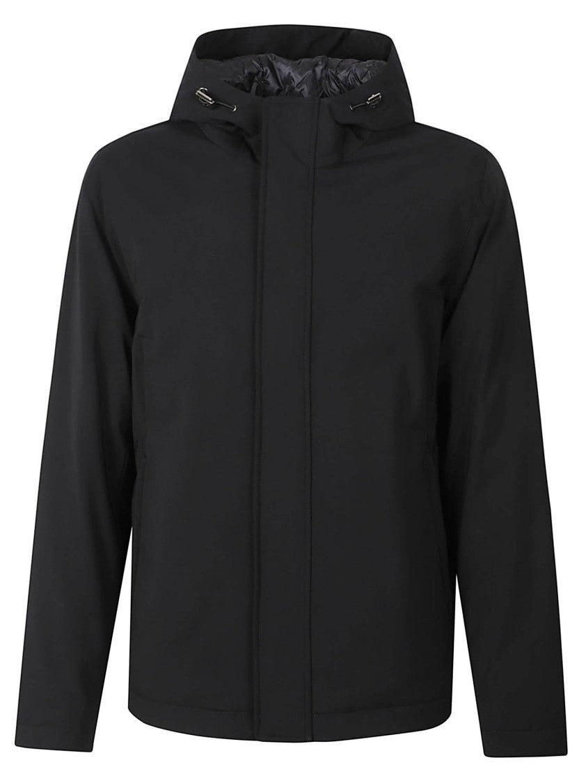 Herno Matte Hooded Coat