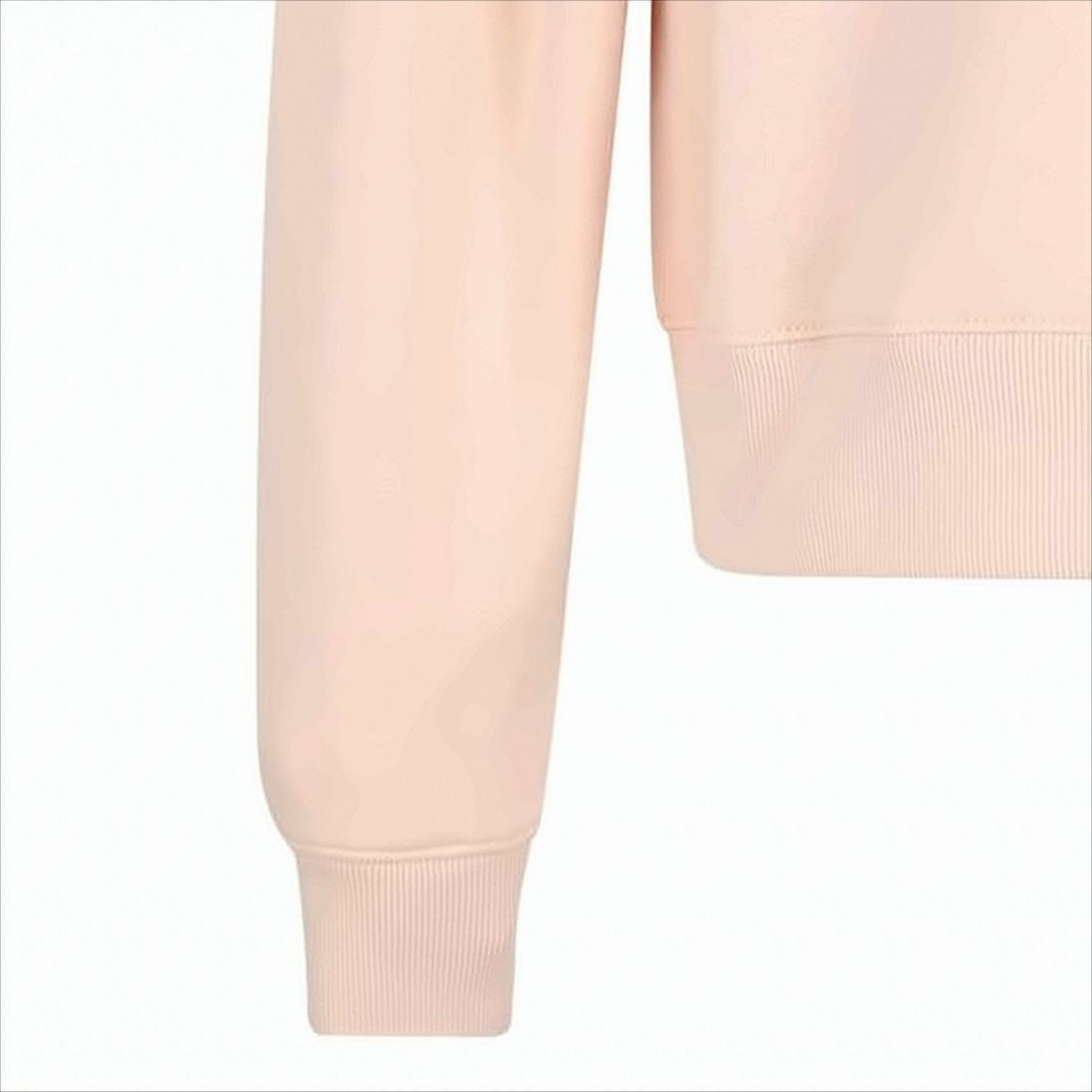 Maison Kitsuné Relaxed Fit Light Pink Hoodie With Iconic Embroidered Logo