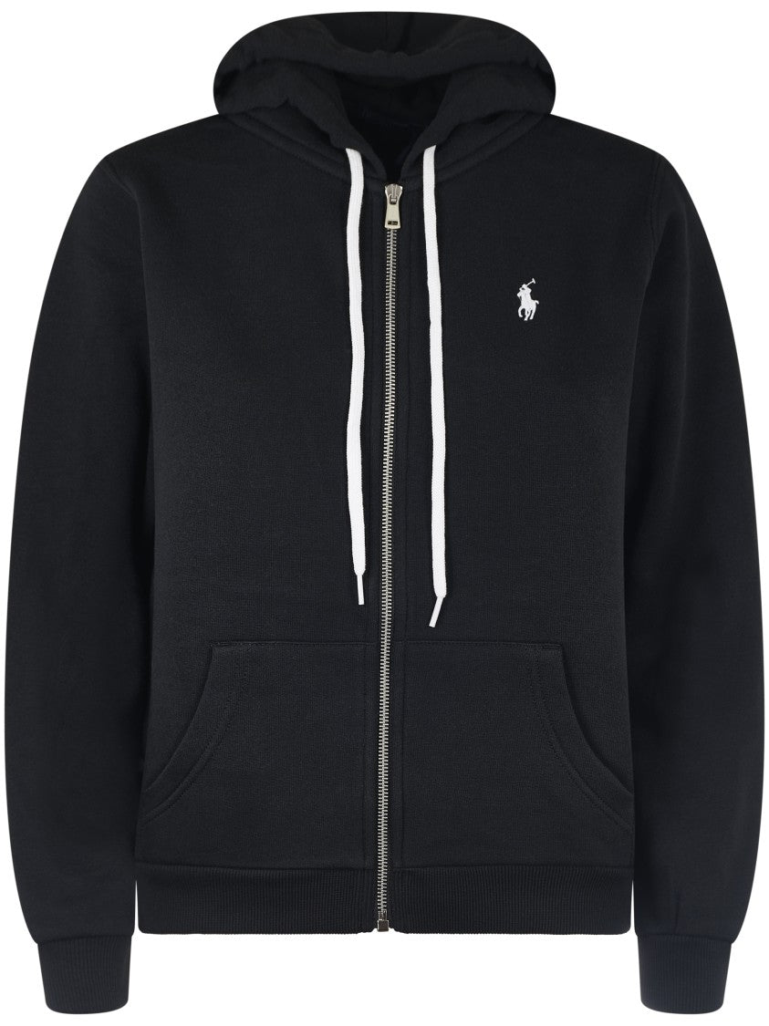 Polo Ralph Lauren Zip-Up Hooded Sweatshirt With Kangaroo Pocket
