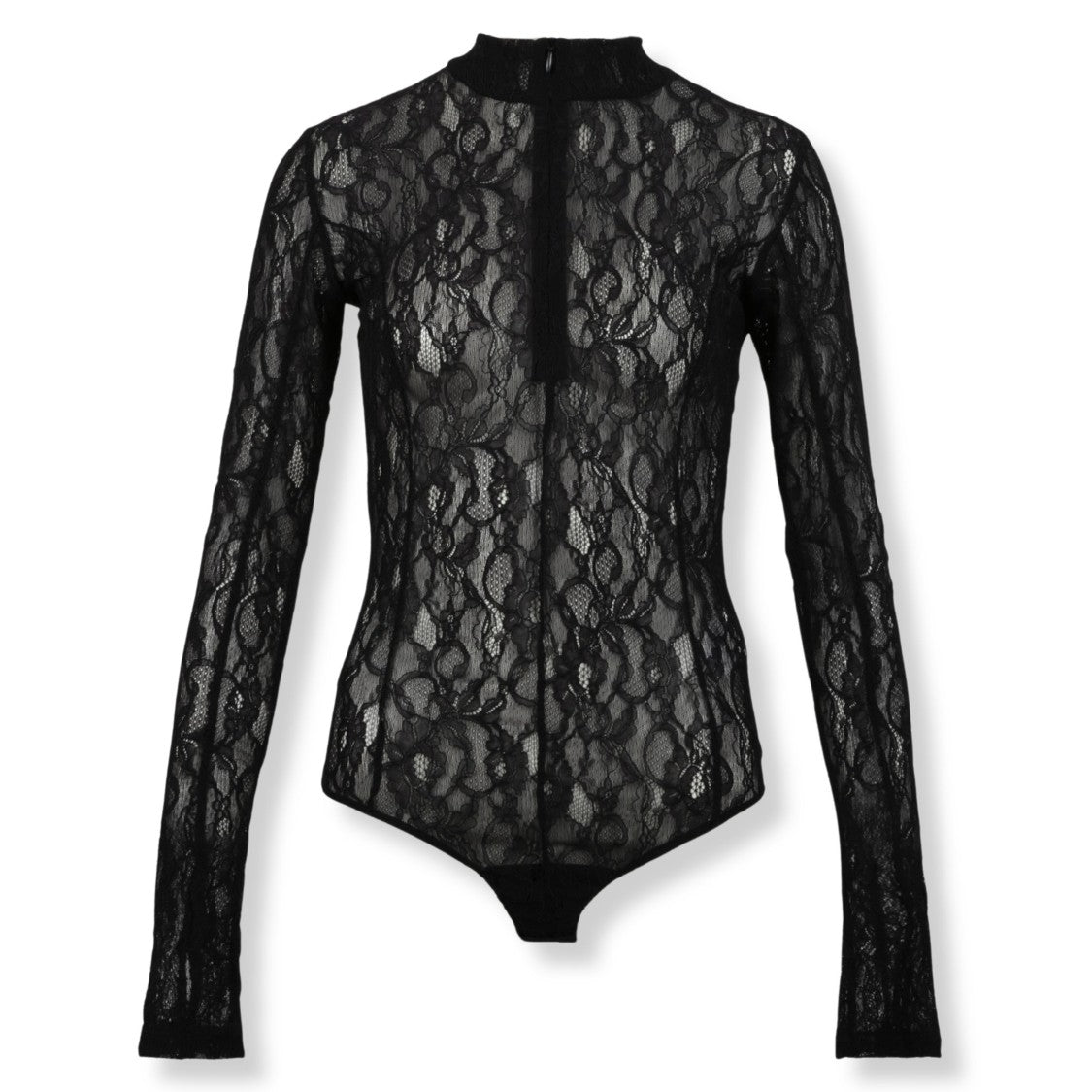 Msgm Textured Knit Long-Sleeved Top With Fitted Silhouette