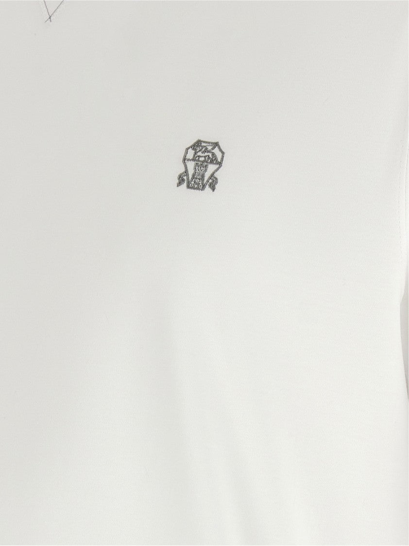 Brunello Cucinelli Double Layer T-Shirt