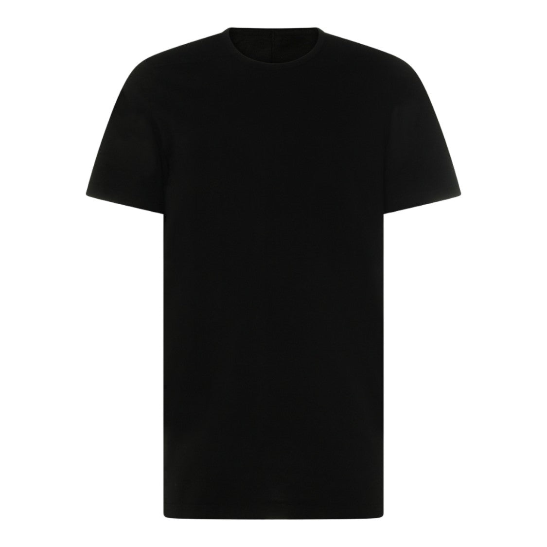 Drkshdw By Rick Owens Minimalist Black Short-Sleeve T-Shirt With Crew Neckline