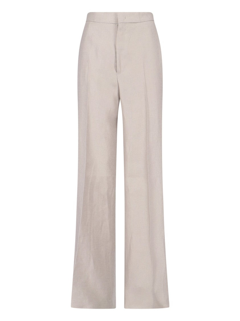 Tagliatore Light Gray T Jasmine Linen Suit