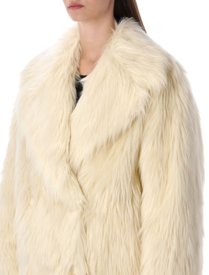 Stand Studio Katalina Eco Fur Furry Coat