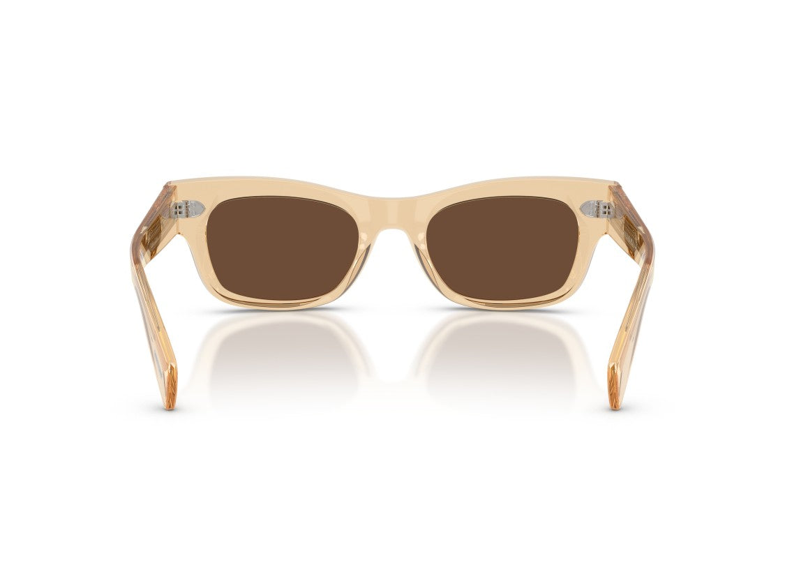 Oliver Peoples 0Ov5609su Translucent Acetate Brown Lens Sunglasses