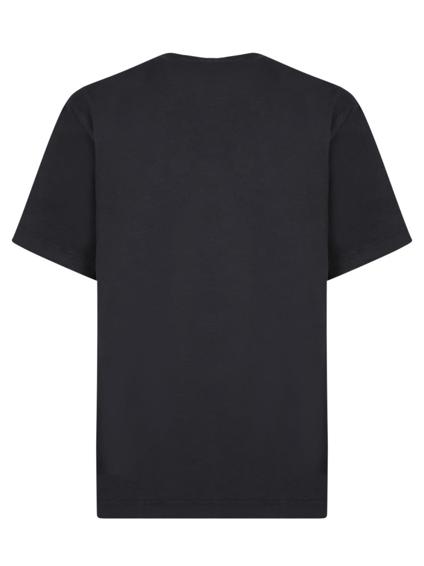 Burberry Black Cotton T-Shirts