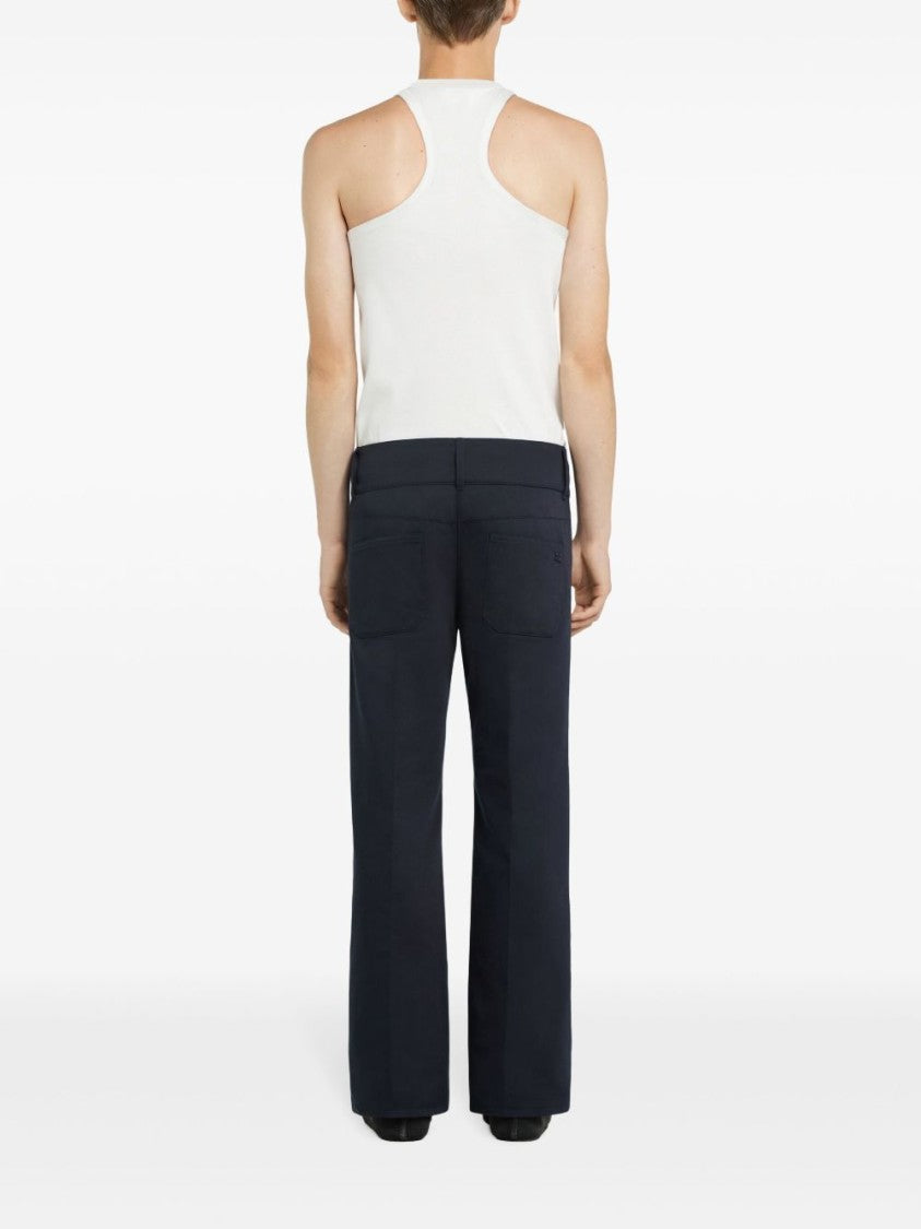 Courrèges Scoop Neck Sleeveless Racerback T-Shirt