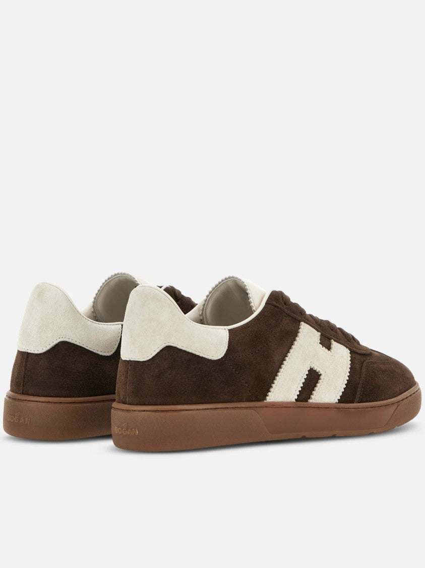 Hogan Low-Top Sneakers With White Suede 'H' Logo