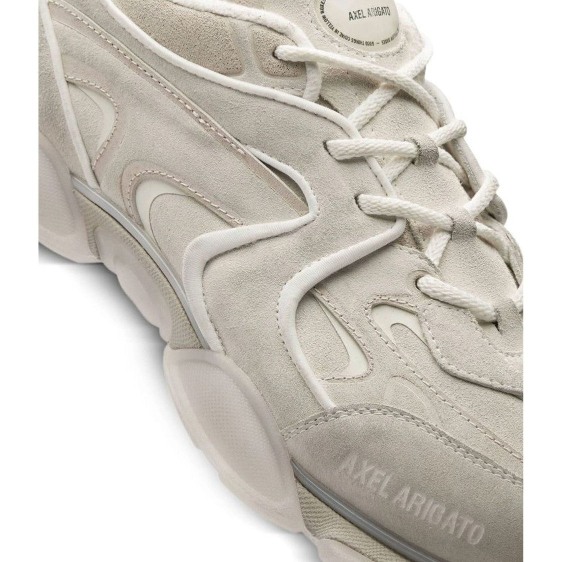 Axel Arigato White Eris Sculpted Design Chunky Sole Sneakers