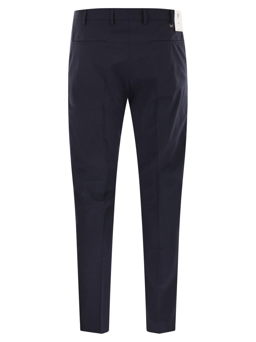 Pt Torino Dieci - Stretch Virgin Wool Trousers