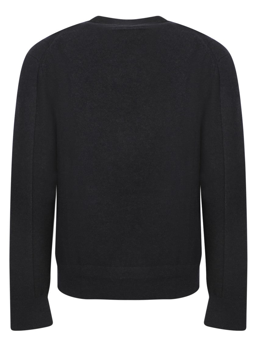 Zegna Wool-Cashmere Crew Neck Sweater
