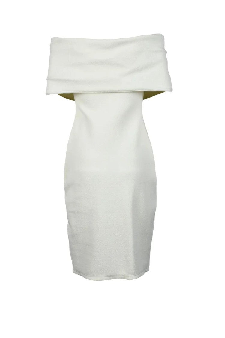 Bottega Veneta Bodycon Dress Polyamide Elastane - White