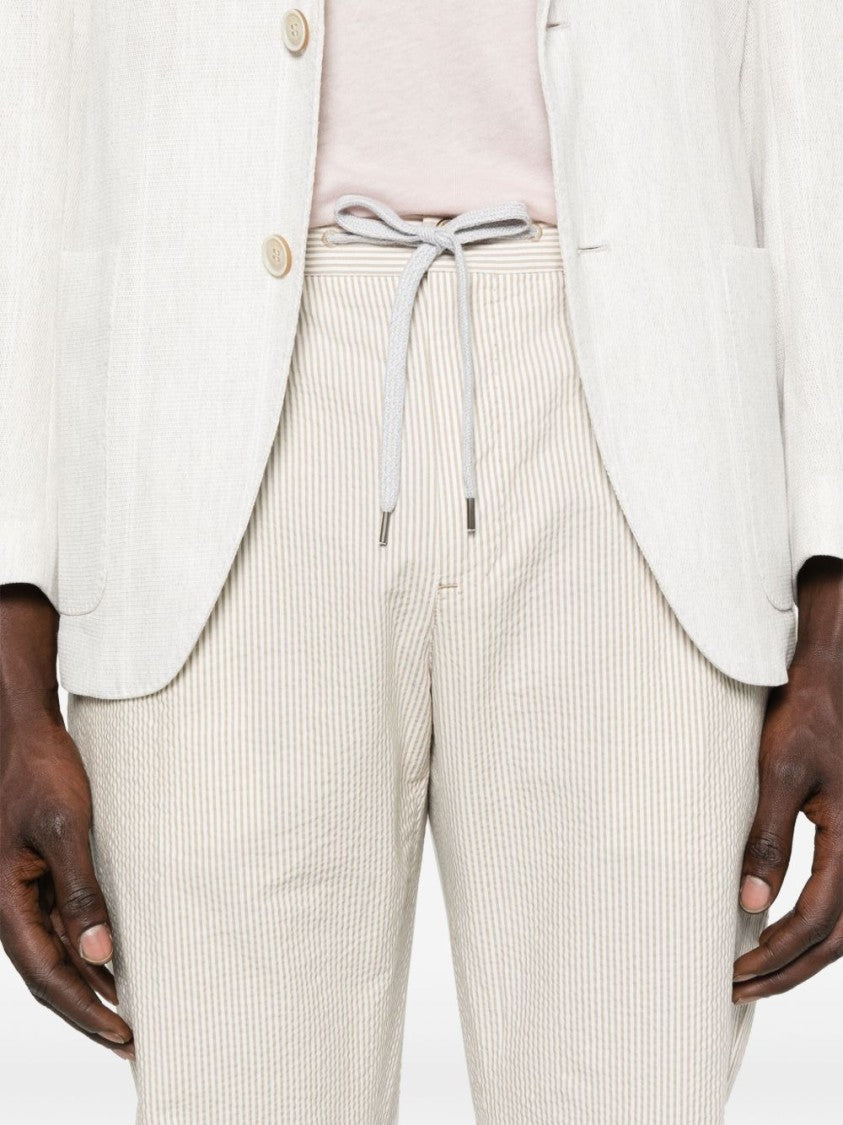 Pt Torino Tailored Sand Beige Trousers