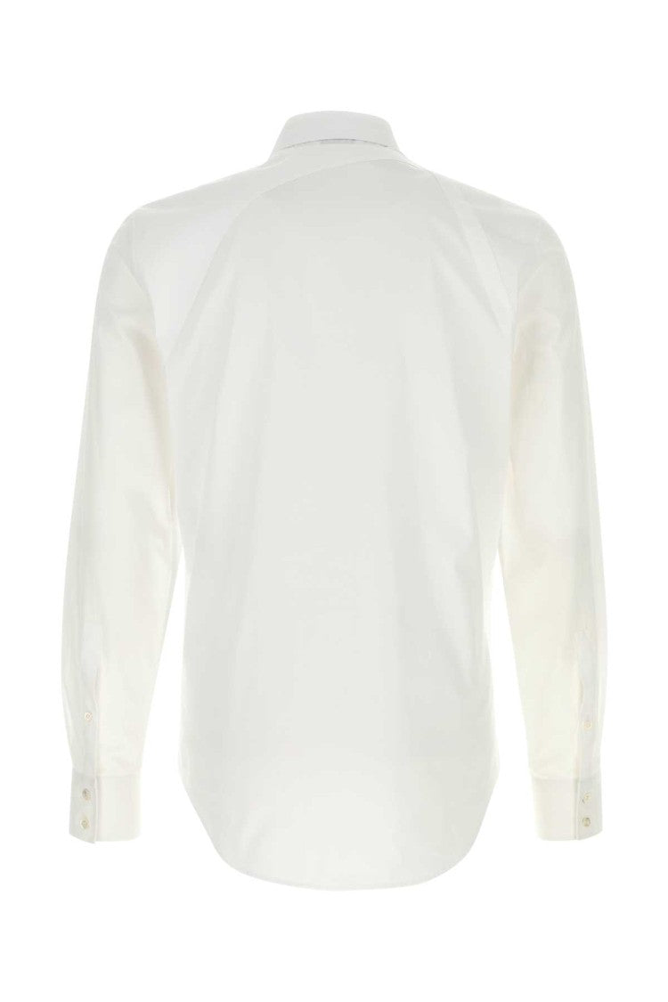 Alexander Mcqueen White Poplin Shirt