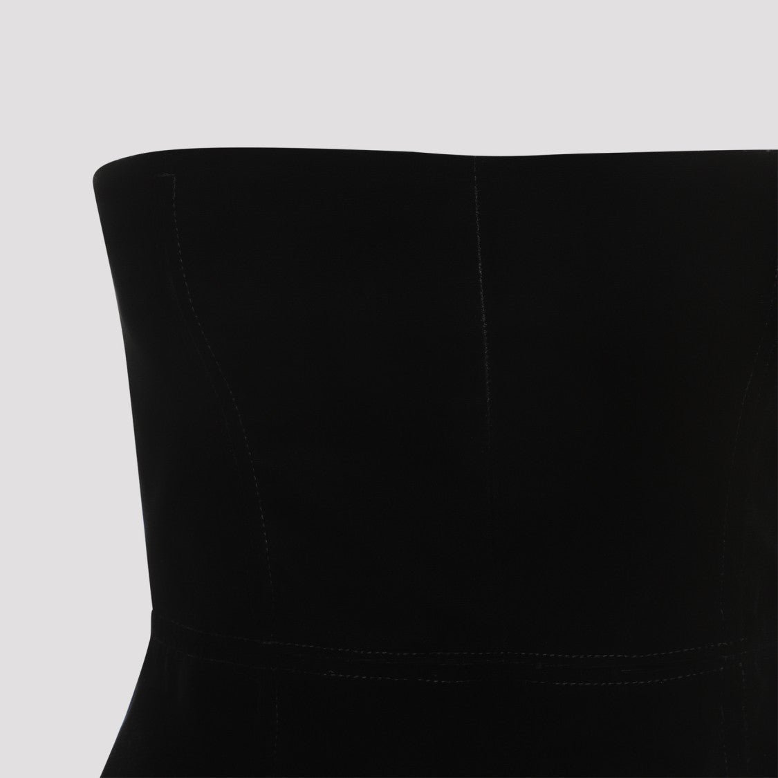 Tom Ford Black Viscose Velvet Corset