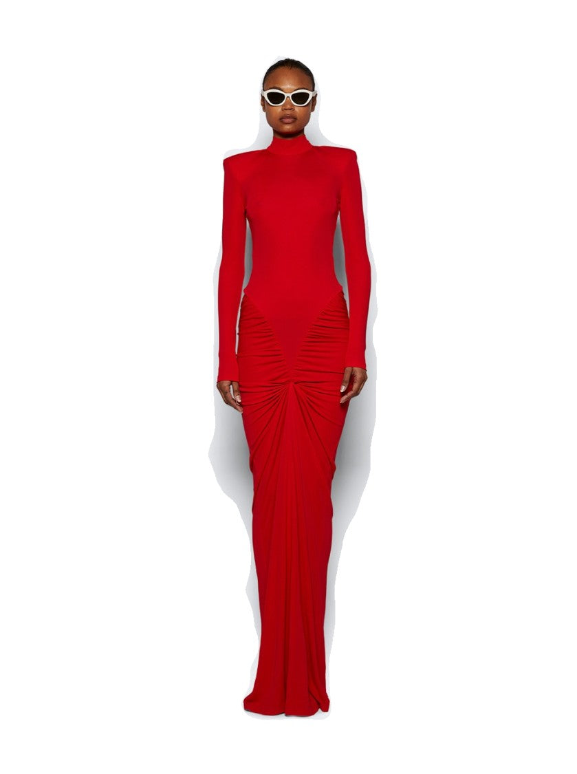The New Arrivals By Ilkyaz Ozel Darja Gown Firedance - Red