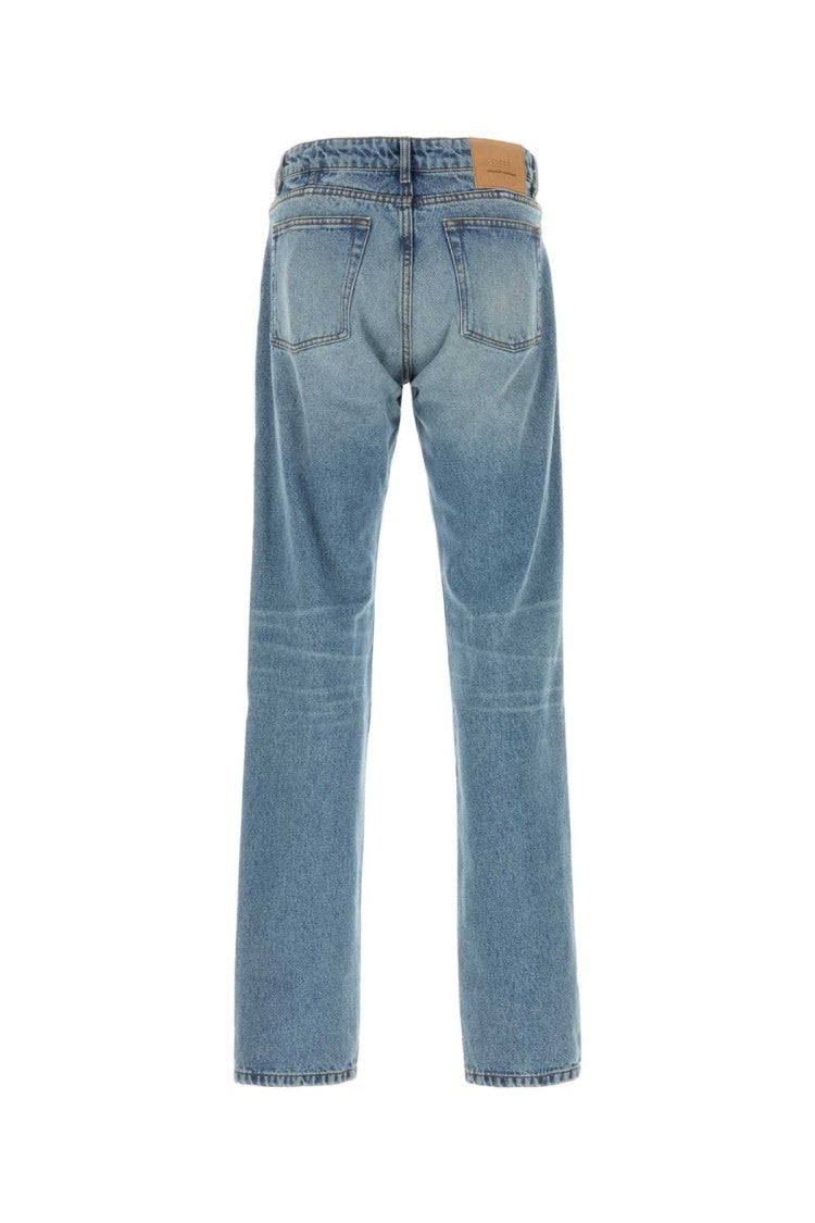 Ami Straight-Leg Denim Jeans With Timeless Appeal