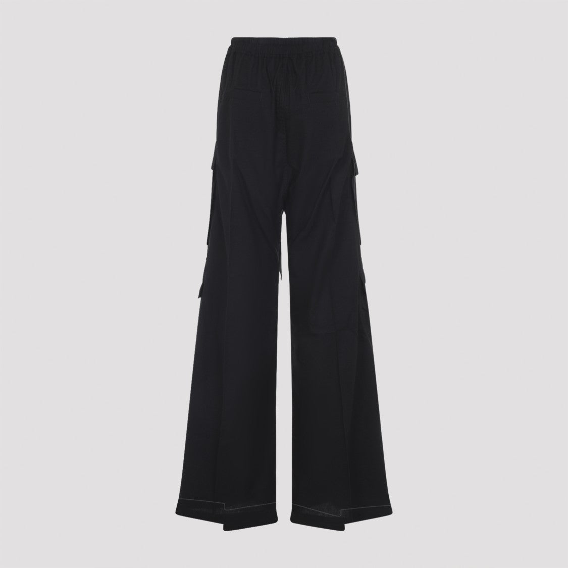 Rick Owens Wide-Leg Trousers With Flap Pockets