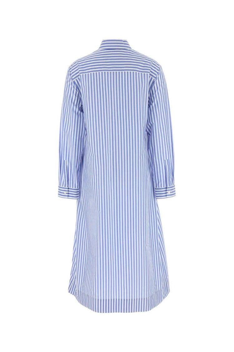 Philosophy Di Lorenzo Serafini Embroidered Poplin Shirt Dress