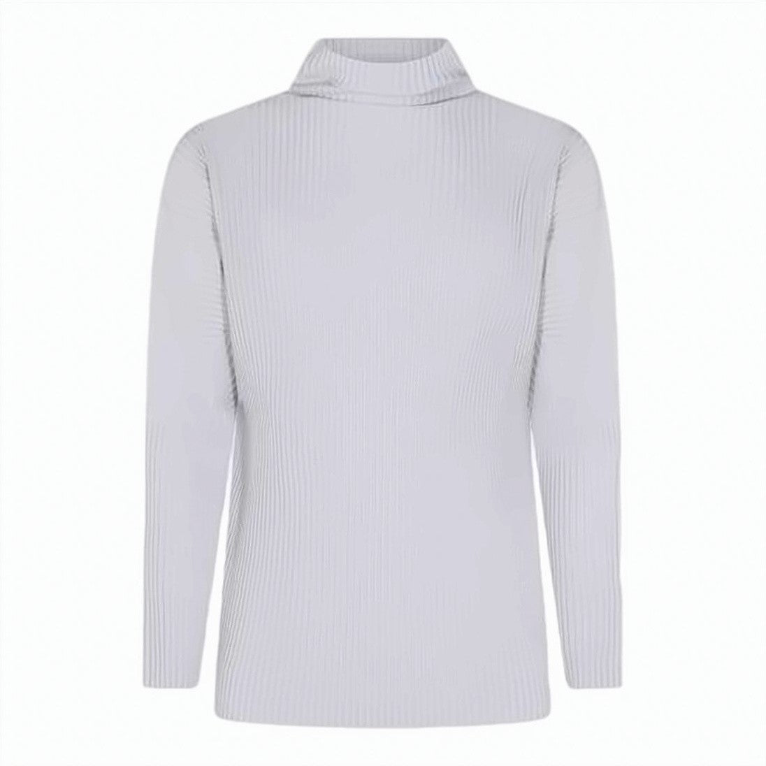 Homme Plissé Issey Miyake Finely Pleated Turtleneck Sweater