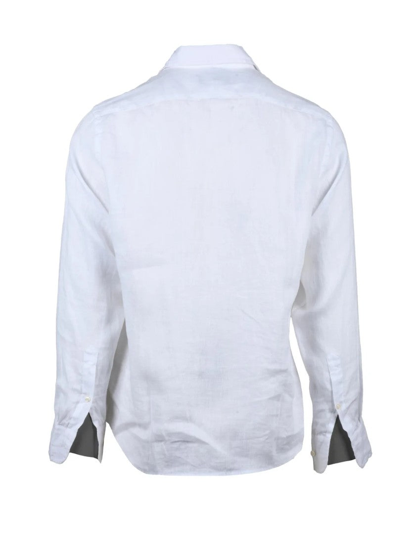 La Martina White Linen Shirt