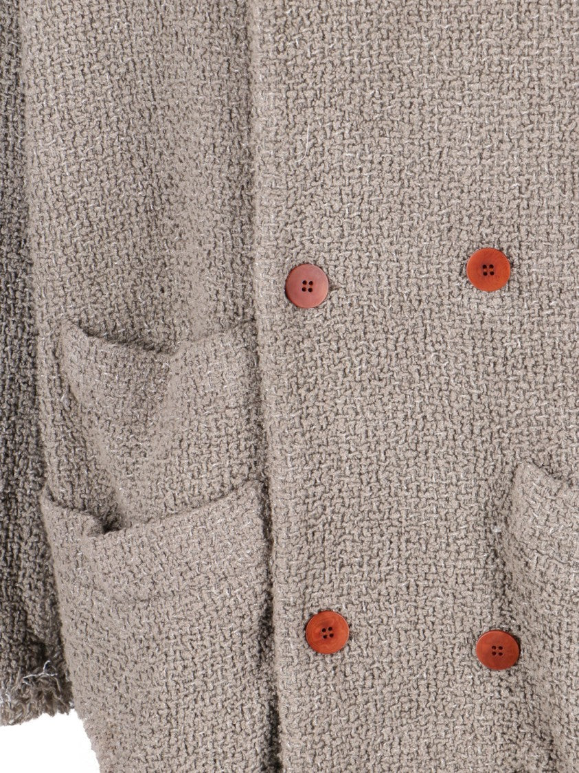 Magliano Double-Breasted Jacket – Taupe