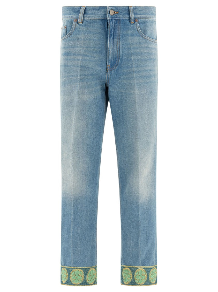 Valentino Light Blue Denim Jeans