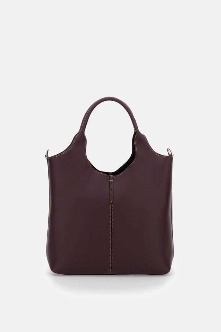 Tod's Structured Shoulder Bag With Cut-Out Handle Design