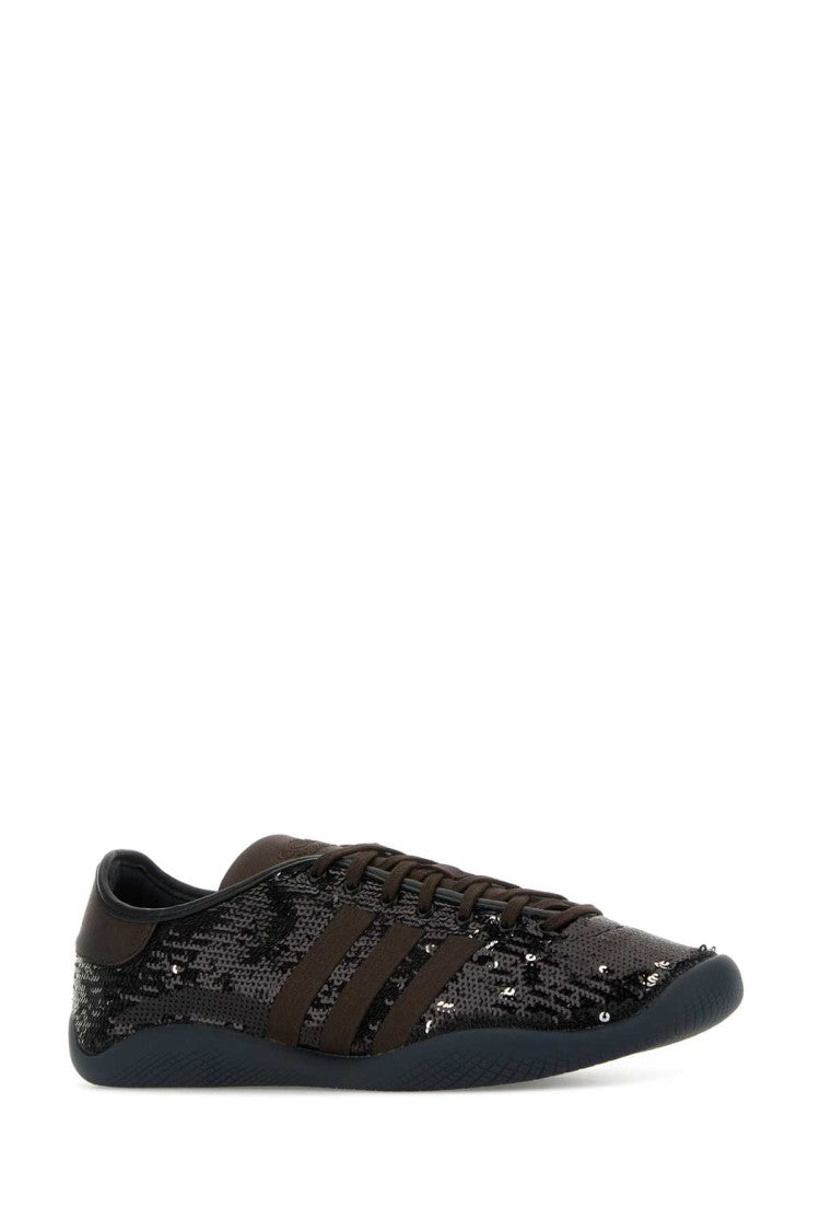 Wales Bonner X Adidas Embellished Fabric Sneakers With Rubber Sole And Three-Stripe Details