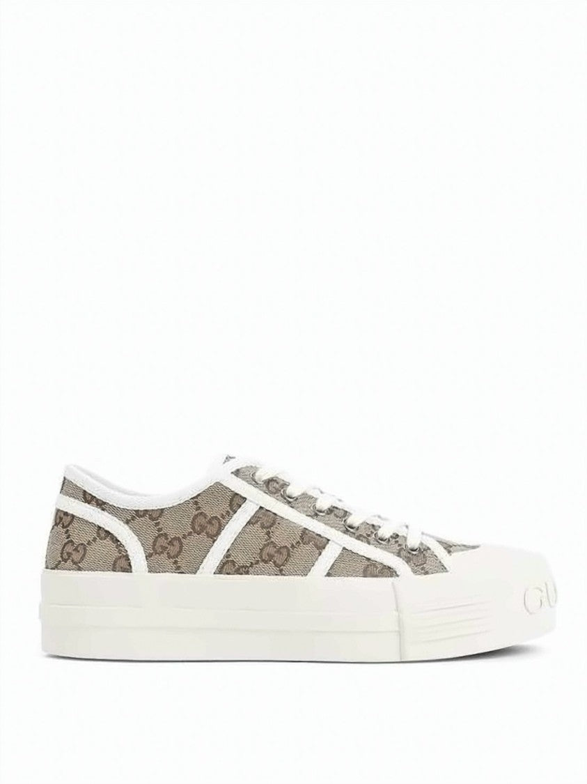 Gucci Low-Top Canvas Sneakers