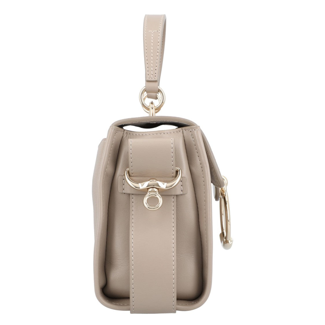 Chloé Mini Tess Day Bag In Grained & Soft Leather