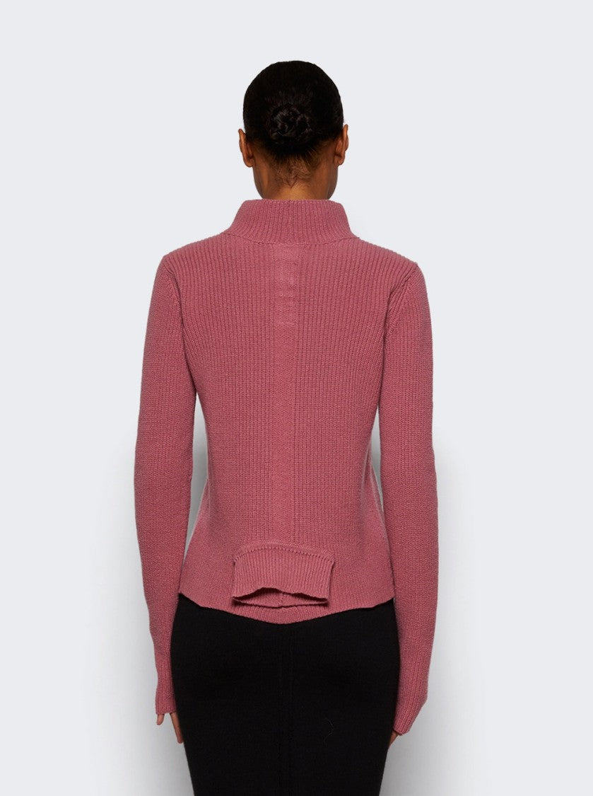 Rick Owens Headon Turtleneck Top Thulian Jersey