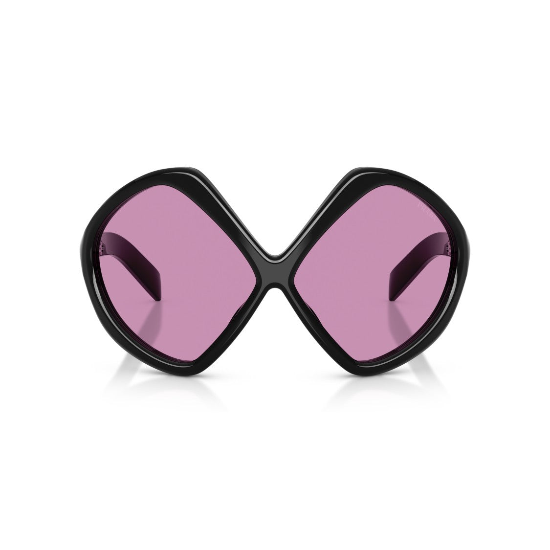 Prada 0Pr B21s Oversized Geometric Frame Sunglasses