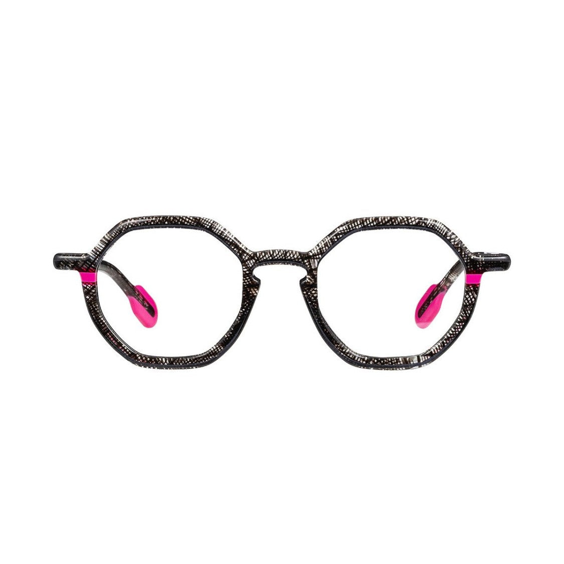 Matttew Multicolor Happy Celluloid Square Sunglasses