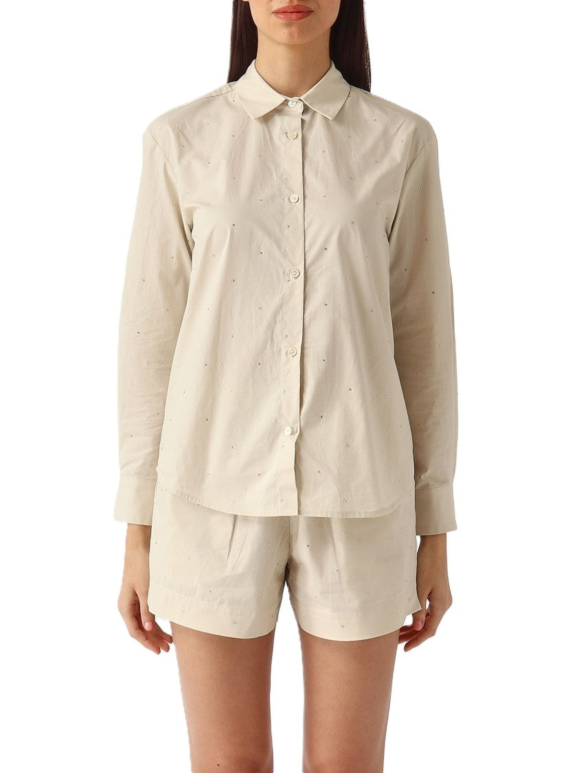 Mc2 Saint Barth Button-Up Shirt And Matching Shorts Set