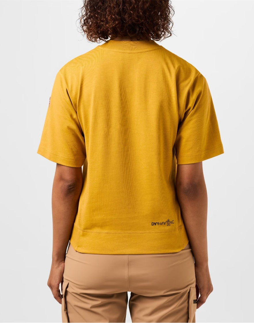 Moncler Moncler Grenoble Logo Embroidered T-Shirt