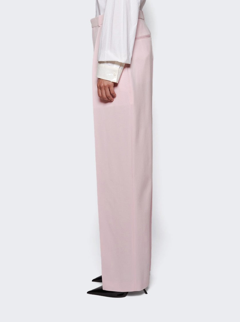 Wardrobe.Nyc Tapared Low Rise Trouser Blush