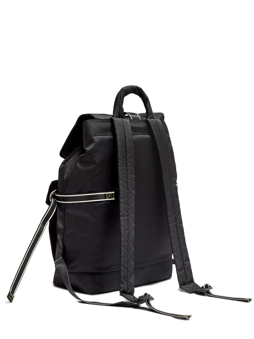 Ganni Re-Tech Sport Black Nylon Backpack