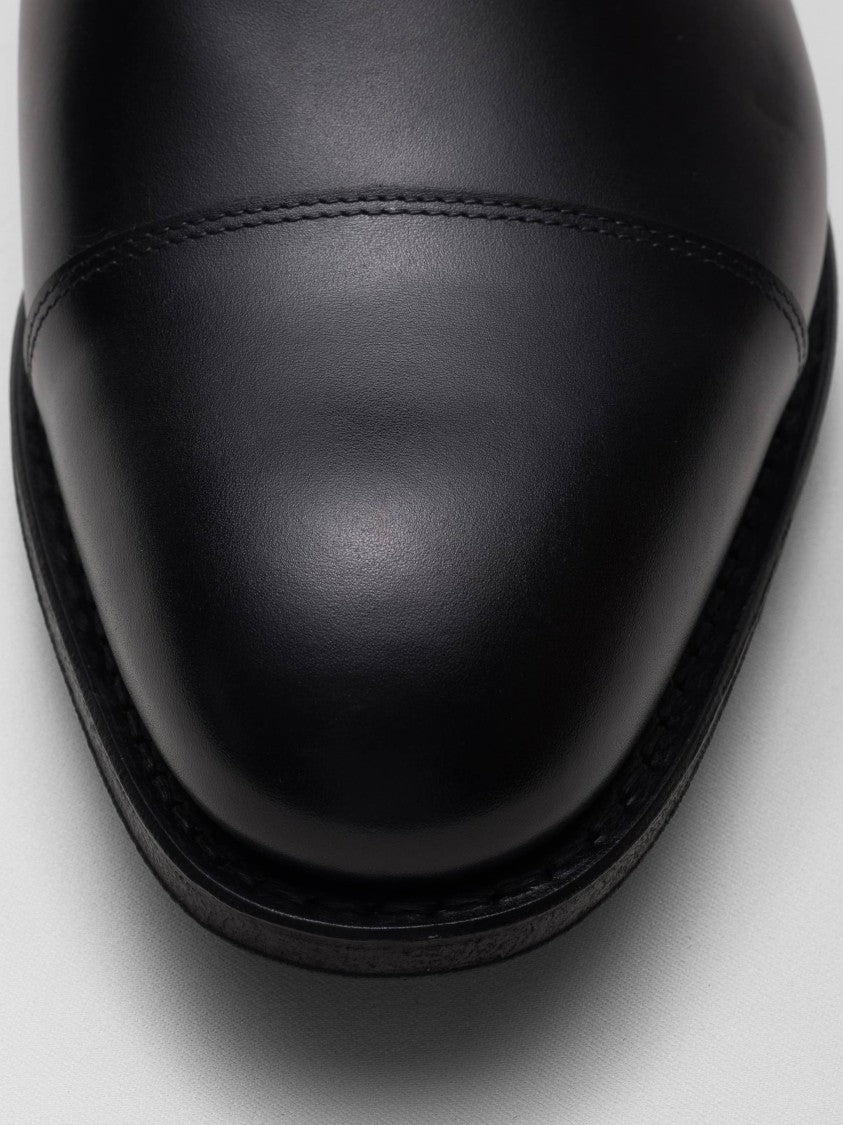 Church's Black Leather Edworth R 2.0 Lace-Up Boots