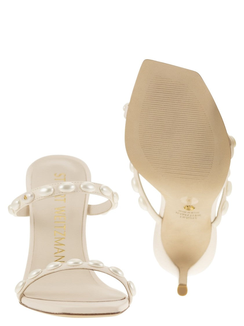 Stuart Weitzman Pearlita - Sandal With Pearls