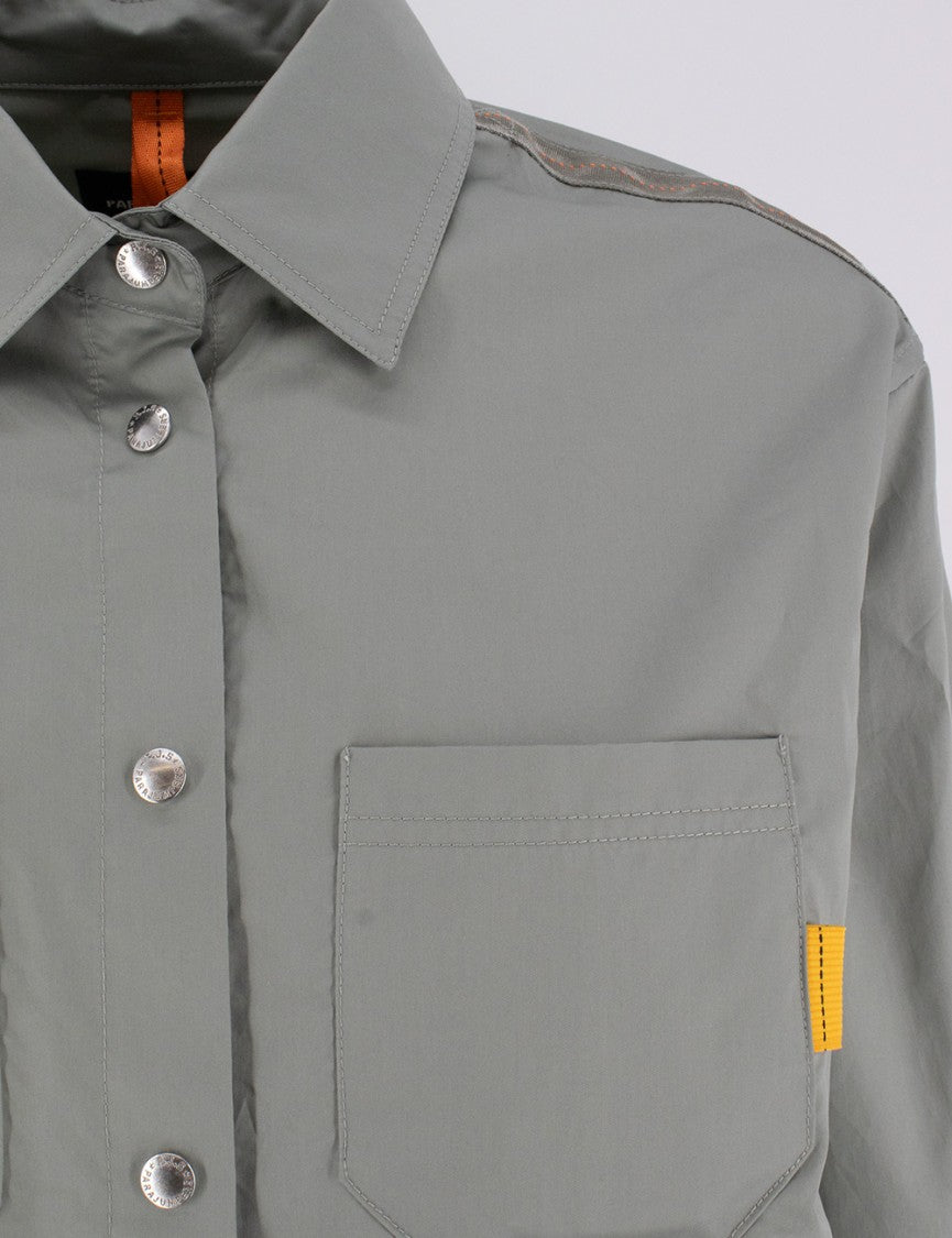 Parajumpers Wide-Fit Cotton Shirt With Satin Finish