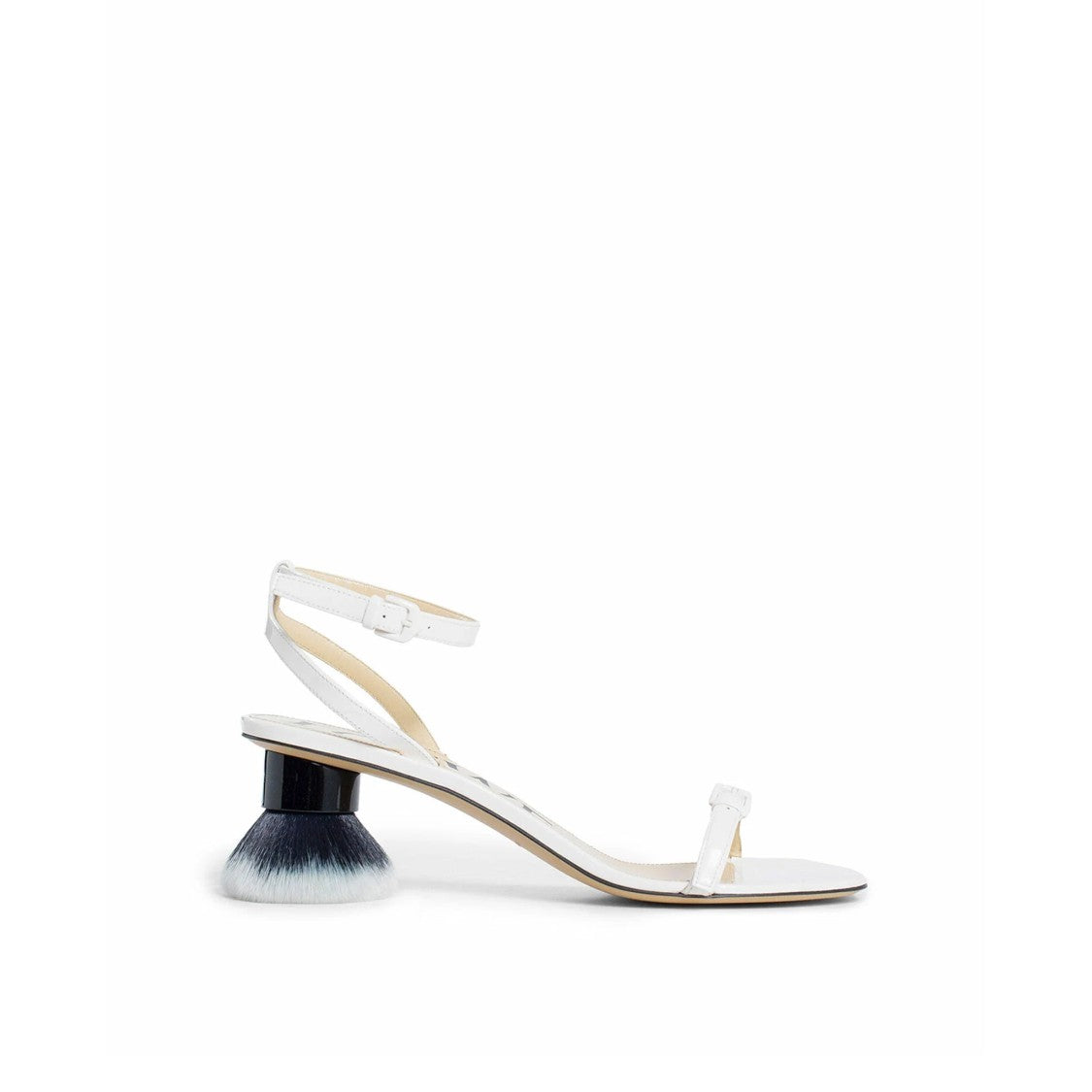 Loewe Petal Brush Leather Sandals